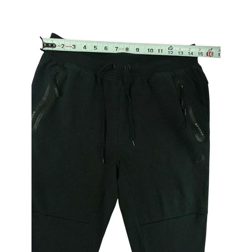 Spyder Men’s Joggers Medium Grey Black Athletic Sweatpants Performance Athletic